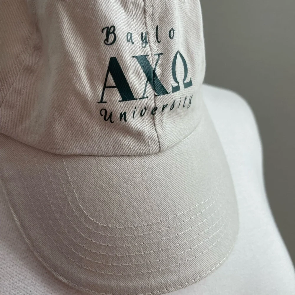 ALPHA CHI OMEGA Baylor University Baseball Hat - Picture 7 of 11